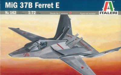 Model Kit letadlo 0162 - MIG-37B "FERRET" E (1:72) - Italeri