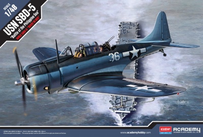 Model Kit letadlo 12329 - USN SBD-5 "Battle of the Philippine Sea" (1:48)