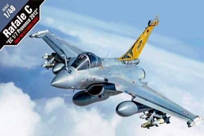 Model Kit letadlo 12346 - RAFALE C "EC 1/7 PROVENCE 2012" (1:48) - Academy