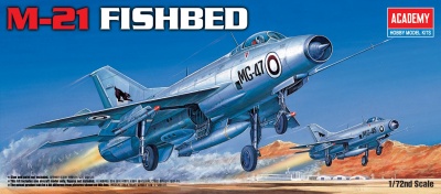 Model Kit letadlo 12442 - M-21 FISHBED (1:72) - Academy