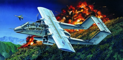 Model Kit letadlo 12463 - OV-10A (1:72) - Academy