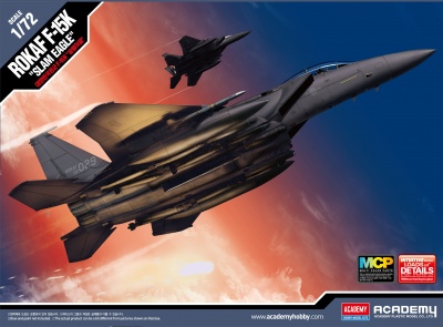 Model Kit letadlo 12554 - ROKAF F-15K Slam Eagle MCP (1:72)