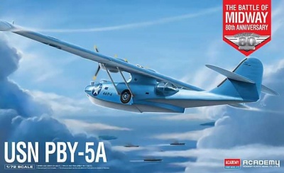 Model Kit letadlo 12573 - USN PBY-5A "Battle of Midway" (1:72)