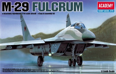 Model Kit letadlo 12615 - M-29 FULCRUM (1:144) - Academy