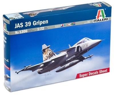 Model Kit letadlo 1306 - JAS 39 GRIPEN (1:72) - Revell