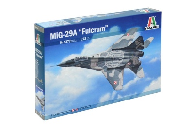 Model Kit letadlo 1377 - MIG29 "FULCRUM" (1:72) - Italeri