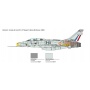 Model Kit letadlo 1398 - F-100F SUPER SABRE (1:72) - Italeri