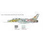 Model Kit letadlo 1398 - F-100F SUPER SABRE (1:72) - Italeri