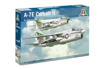 Model Kit letadlo 1411 - A-7E Corsair II (1:72) - Italeri