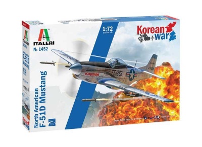 Model Kit letadlo 1452 - F-51D "Korean War" (1:72) - Italeri