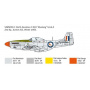 Model Kit letadlo 1452 - F-51D "Korean War" (1:72) - Italeri
