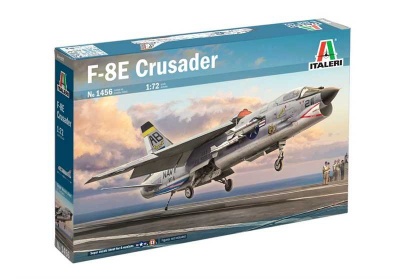 Model Kit letadlo 1456 - F-8E Crusader (1:72) - Italeri