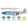 Model Kit letadlo 1484 - P-51D Mustang Aces (1:72)