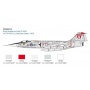 Model Kit letadlo 2514 - F-104 STARFIGHTER G/S - Upgraded Edition RF version (1:32) - Italeri