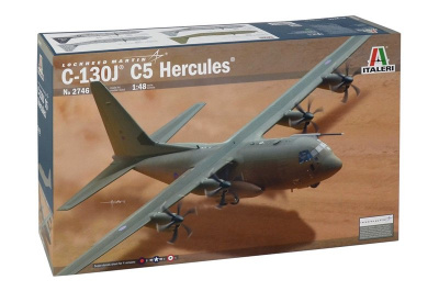 Model Kit letadlo 2746 - C-130J C5 HERCULES (1:48) - Italeri