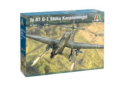 Model Kit letadlo 2830 - Junker Ju-87 G-1 (1:48) - Italeri