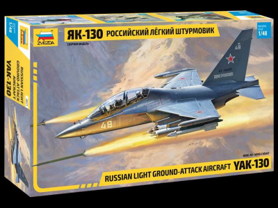 Model Kit letadlo 4821 - YAK-130 Russian trainer/fighter (1:48) - Zvezda
