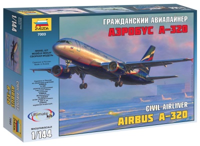 Model Kit letadlo 7003 - Airbus A-320 (1:144)
