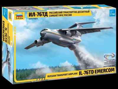 Model Kit letadlo 7029 - IL-76 TD EMERCOM (1:144)