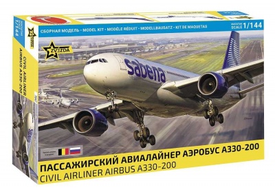 Model Kit letadlo 7047 - Airbus A330-200 (1:144) - Zvezda