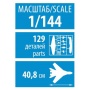 Model Kit letadlo 7047 - Airbus A330-200 (1:144) - Zvezda