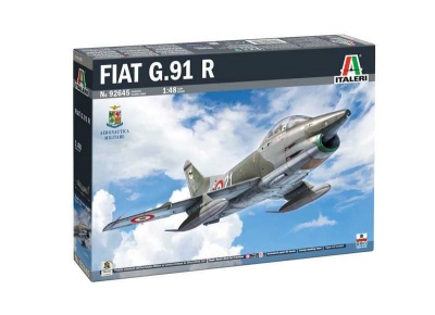 Model Kit letadlo 92645 - G.91 R1/R3 "Gina" (1:48) - Italeri