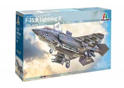 Model Kit letadlo 92810 - F-35B Lightning (1:48)  - Italeri