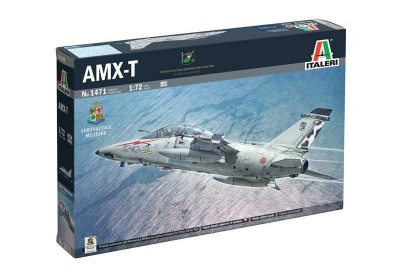 Model Kit letadlo - AMX-T Twin Seater (1:72) - Italeri