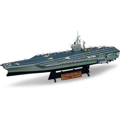 Model Kit loď 14212 - USS CVN-69 EISENHOWER (1:800) - Academy