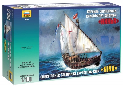 Model Kit loď 9005 - Caravel "Nina" (1:100)