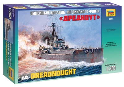 Model Kit loď 9039 - Battleship "Dreadnought" (1:350)