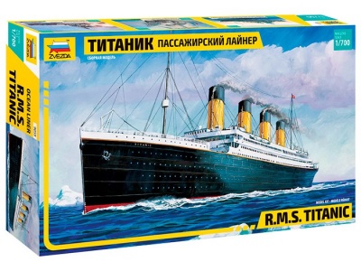 Model Kit loď - R.M.S. Titanic (1:700) - Zvezda