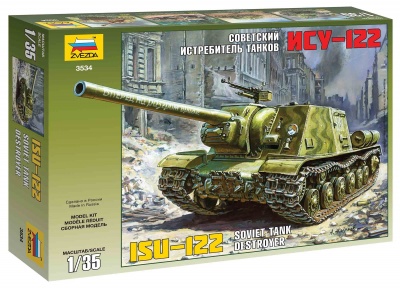 Model Kit military 3534 - ISU-122 (1:35)