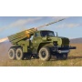 Model Kit military 3655 - BM-21 Grad Rocket Launcher (1:35) - Zvezda