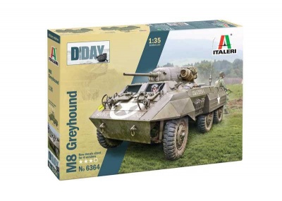 Model Kit military 6364 - M-8 Greyhound (1:35) - Italeri