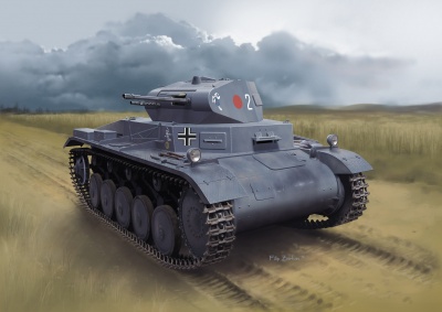 Model Kit military 6687 - PZ.KPFW.II AUSF.A POLAND 1939 (1:35)