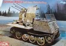 Model Kit military 6934 - RSO/3 with 2cm FLAKVIERLING (1:35) - Dragon