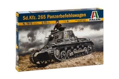 Model Kit military 7072 - SD. KFZ. 265 PANZERBEFEHLSWAGEN (1:72) - Italeri