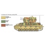 Model Kit military 7074 - Flakpanzer IV Wirbelwind (1:72)