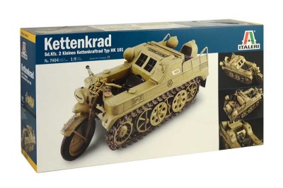 Model Kit military 7404 - HK 101 KETTENKRAD (1:9) - Italeri