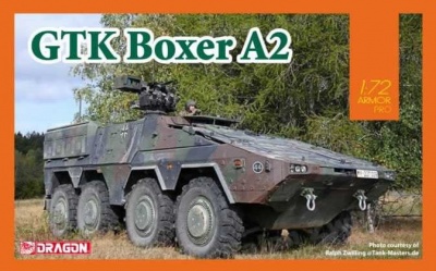 Model kit military - GTK Boxer A2 (1:72) - Dragon