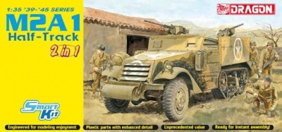 Model Kit military  M2 HALF-TRACK (2 IN 1) (SMART KIT) (1:35) - Dragon