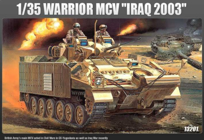 Model Kit military  WARRIOR MCV "IRAQ 2003" (1:35) - Academy