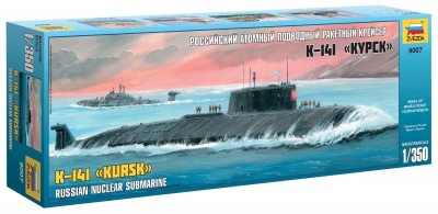 Model Kit ponorka 9007 - Nuclear Submarine APL "Kursk" (1:350)