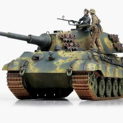 Model Kit tank 13229 - GERMAN KINGTIGER "LAST PRODUCTION" (1:35) - Academy