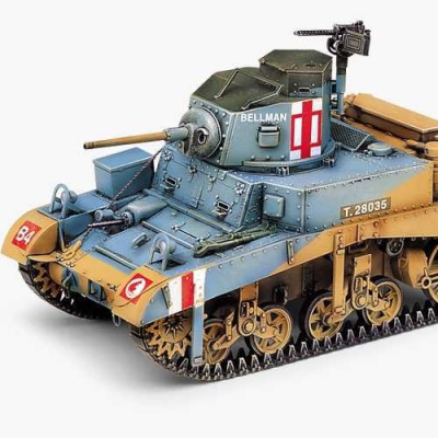 Model Kit tank 13270 - BRITISH M3 STUART HONEY (1:35) - Academy