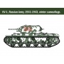 Model Kit tank 15763 - KV1 / KV2 (tank driver INCLUDED) (1:56)