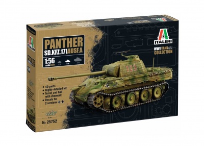 Model Kit tank 25752 - Sd. Kfz. 171 Panther Ausf. A (1:56) - Italeri