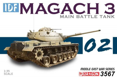 Model Kit tank 3567 - IDF Magach 3 (1:35)