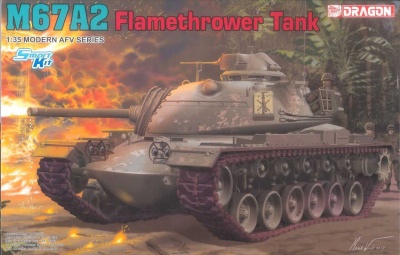 Model Kit tank 3584 - M67A2 Flamethrower Tank (1:35)